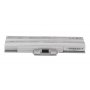 Sony Vaio VGN-FW44MR батерии Mitsu 4400 mAh (49 Wh), 6 клетки Li-Ion 11.1V (10.8V) (сребърна)