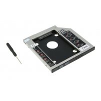 Рамка за секундарен HDD универсално SATA HDD 9.5 mm SSD HDD