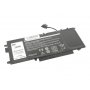 Dell Latitude 12 (5289) батерии Mitsu 4200 mAh (32 Wh), 4 клетки Li-Ion 7.6V (7.4V)