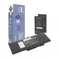 Dell Latitude 12 (7290) батерия Mitsu 5800 mAh (44 Wh), 4 клетки Li-polymer 7.6V (7.4V) (5800 mAh)