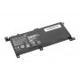 Asus A556 батерия Mitsu 4100 mAh (31 Wh), 2 клетки Li-polymer 7.6V (7.4V)