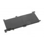 Asus X556UA-6200U батерия Mitsu 4100 mAh (31 Wh), 2 клетки Li-polymer 7.6V (7.4V)