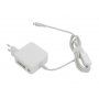 Apple Macbook 12 Зарядно Mitsu за лаптоп 45W 5V 2.4A9V 3A12V 3A15V 3A18V 2.5A20V 2.25A (white)